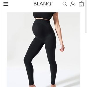 Blanqi maternity leggings size small
